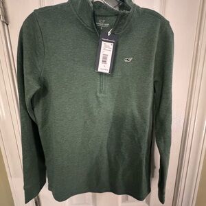 Vineyard Vines Forest Green Pullover KIDS 16
